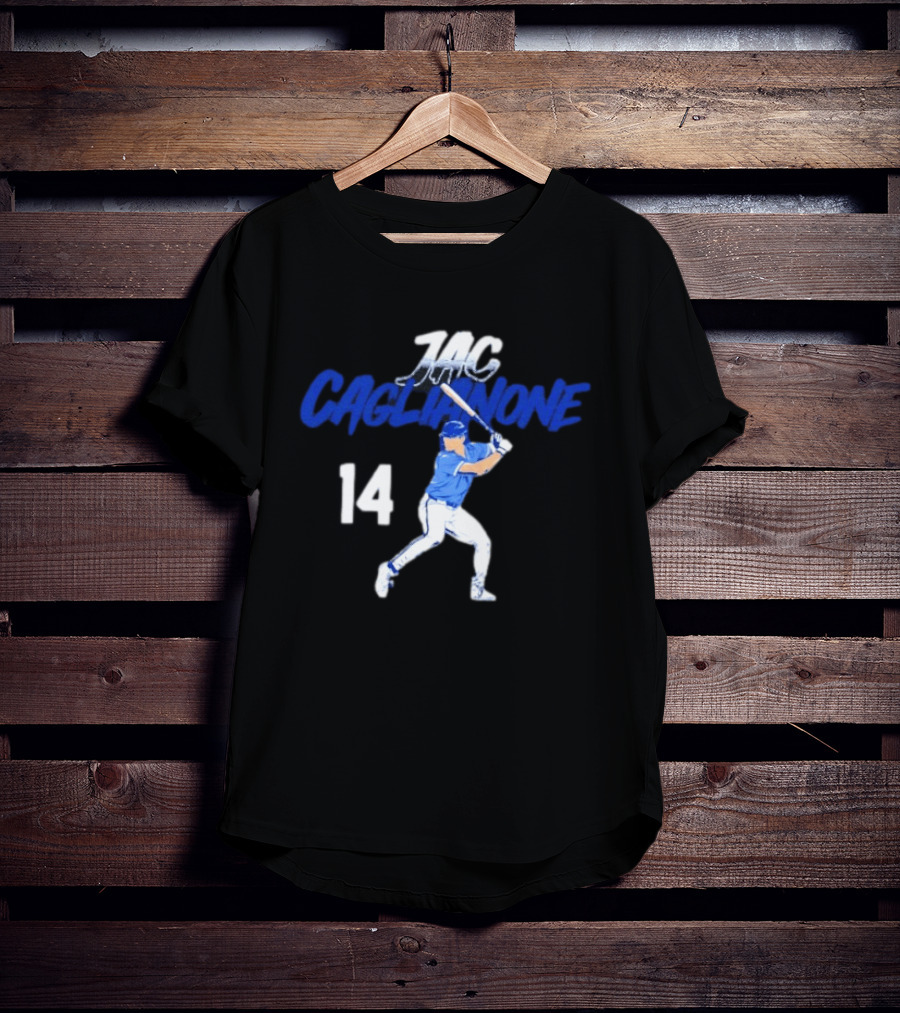 Jac Caglianone 14 Royals Baseball Player T-Shirt