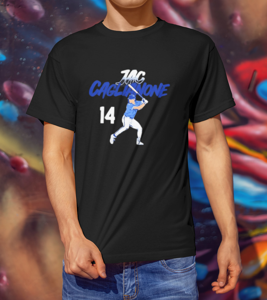 Jac Caglianone 14 Royals Baseball Player T-Shirt