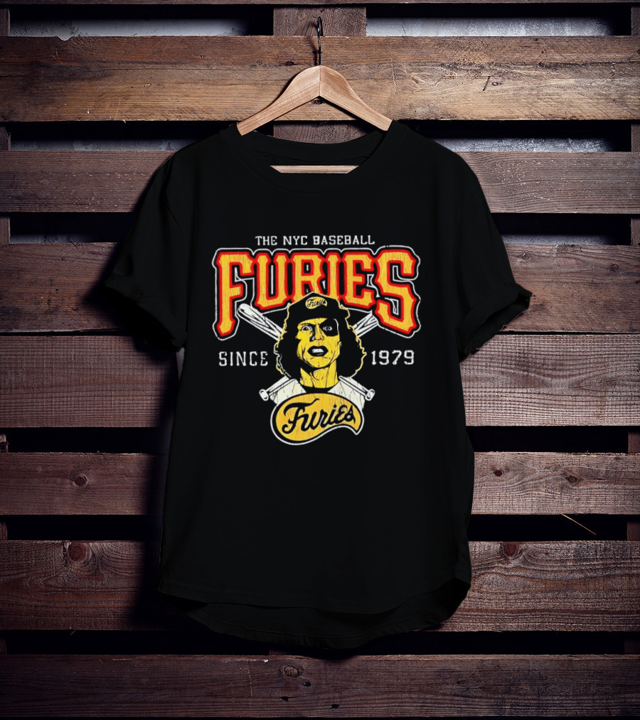 NYC Baseball Furies Iconic 1979 Warriors Movie T-Shirt