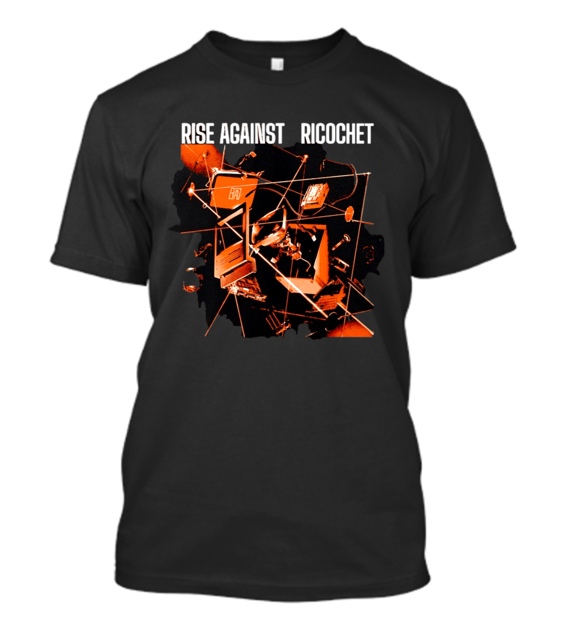 Rise Against Ricochet Electronics Circuit T-Shirt