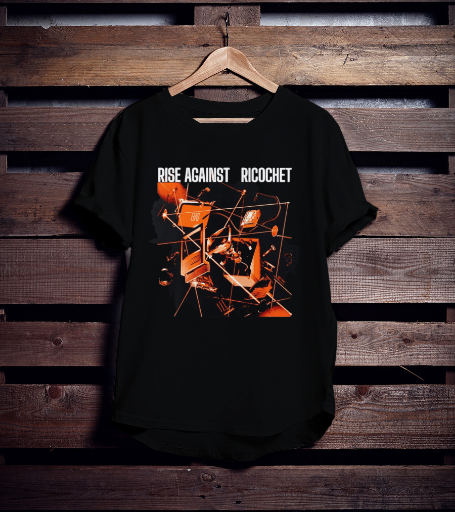 Rise Against Ricochet Electronics Circuit T-Shirt