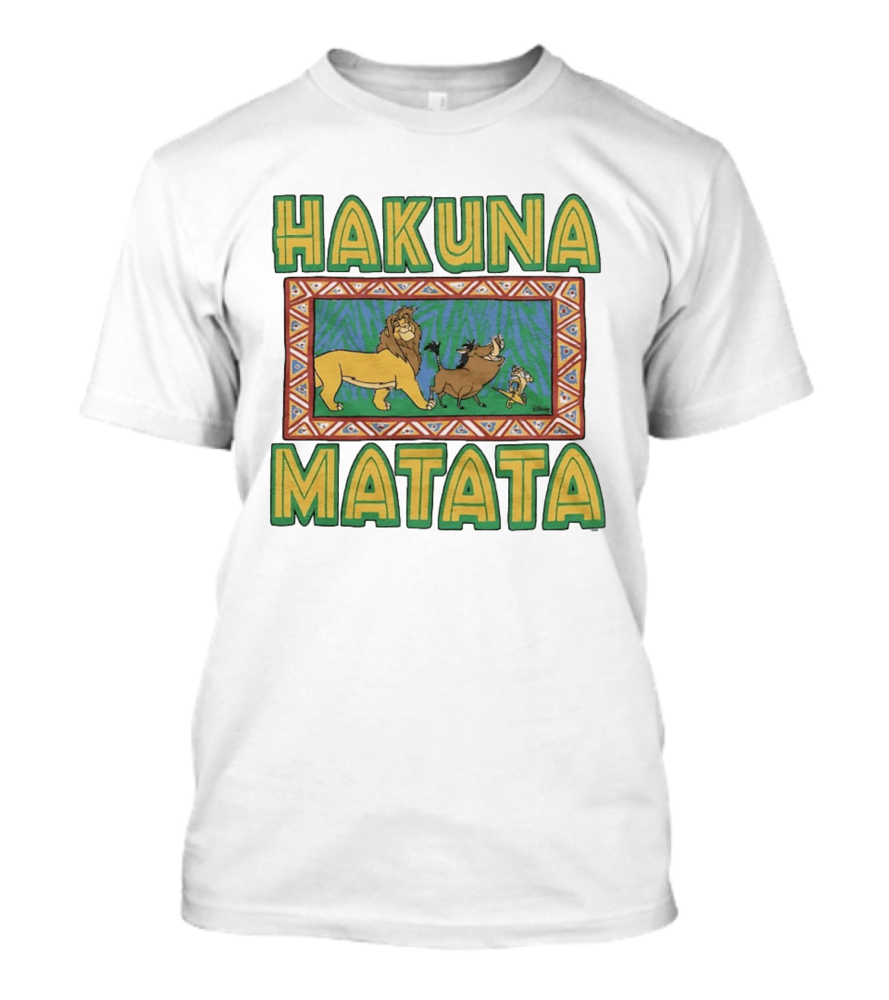 The Lion King Hakuna Matata Simba Timon Pumbaa Disney T-Shirt