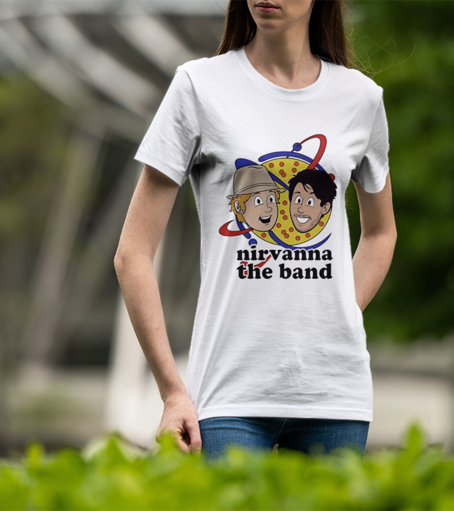 Nirvanna The Band Characters With Planetary T-Shirt
