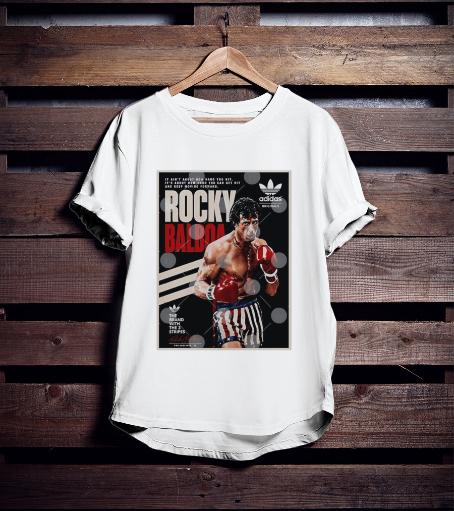 Rocky Balboa Adidas Originals Philadelphia Boxing Legend T-Shirt