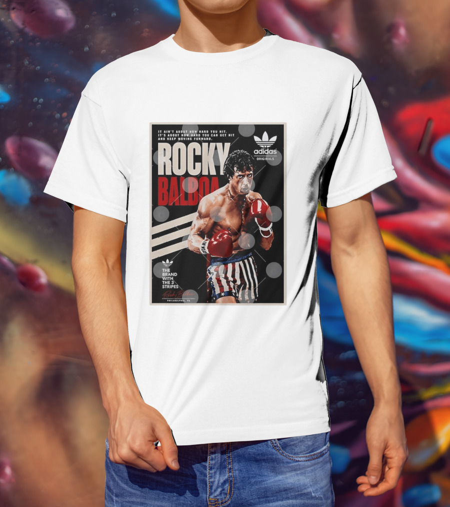 Rocky Balboa Adidas Originals Philadelphia Boxing Legend T-Shirt