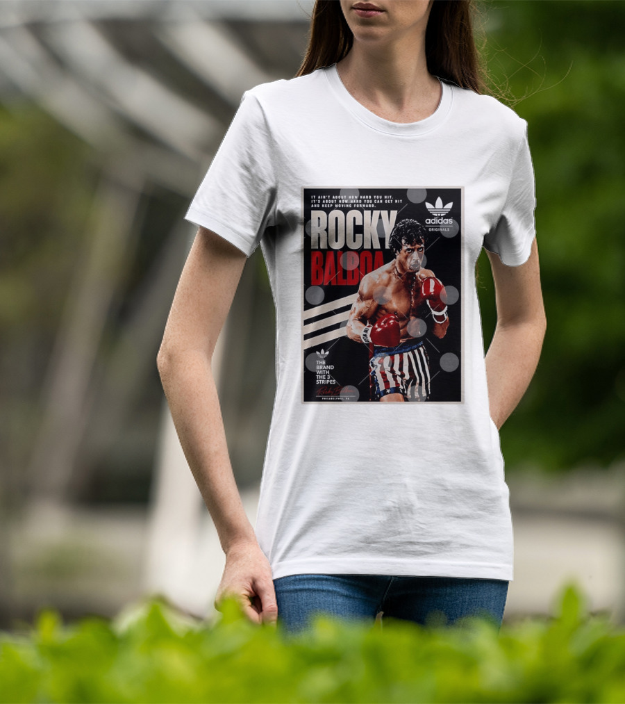 Rocky Balboa Adidas Originals Philadelphia Boxing Legend T-Shirt