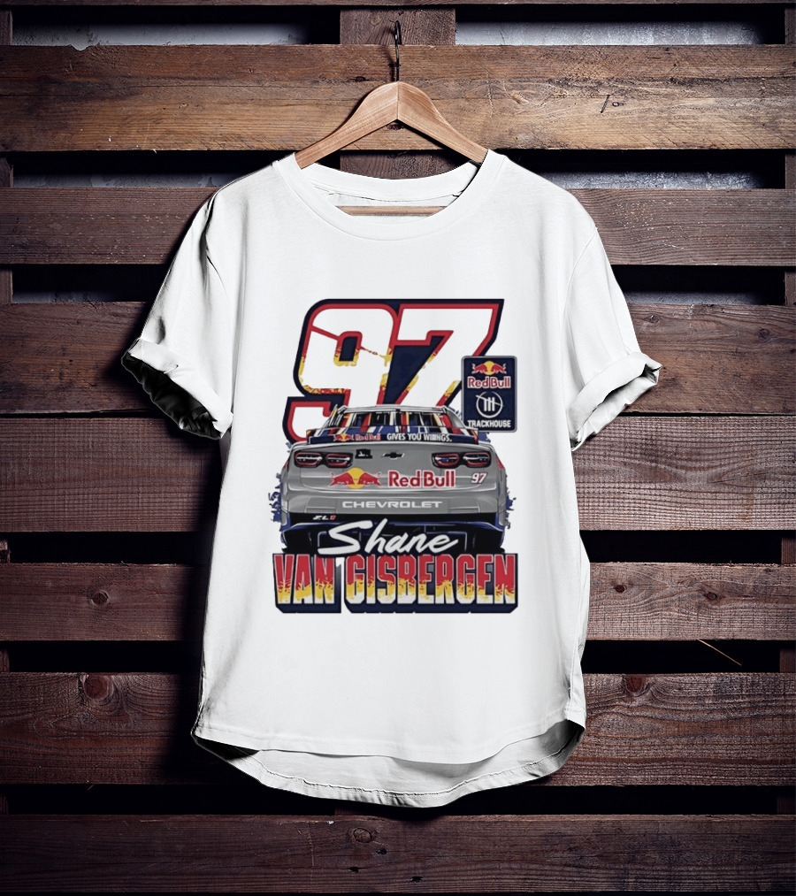 Shane Van Gisbergen 97 Red Bull Trackhouse Chevrolet Racing Team T-Shirt