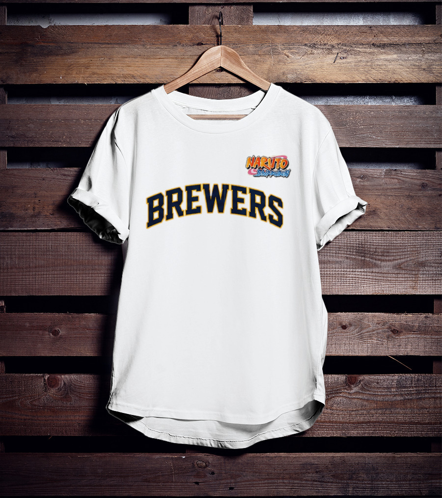 Milwaukee Brewers Naruto Shippuden 2026 Event Promo T-Shirt