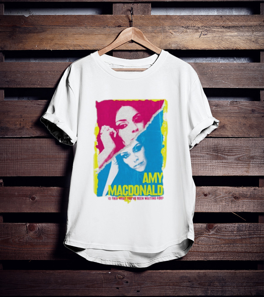 Amy Macdonald Is This What You've Been Waiting For Vintage Style Image T-Shirt