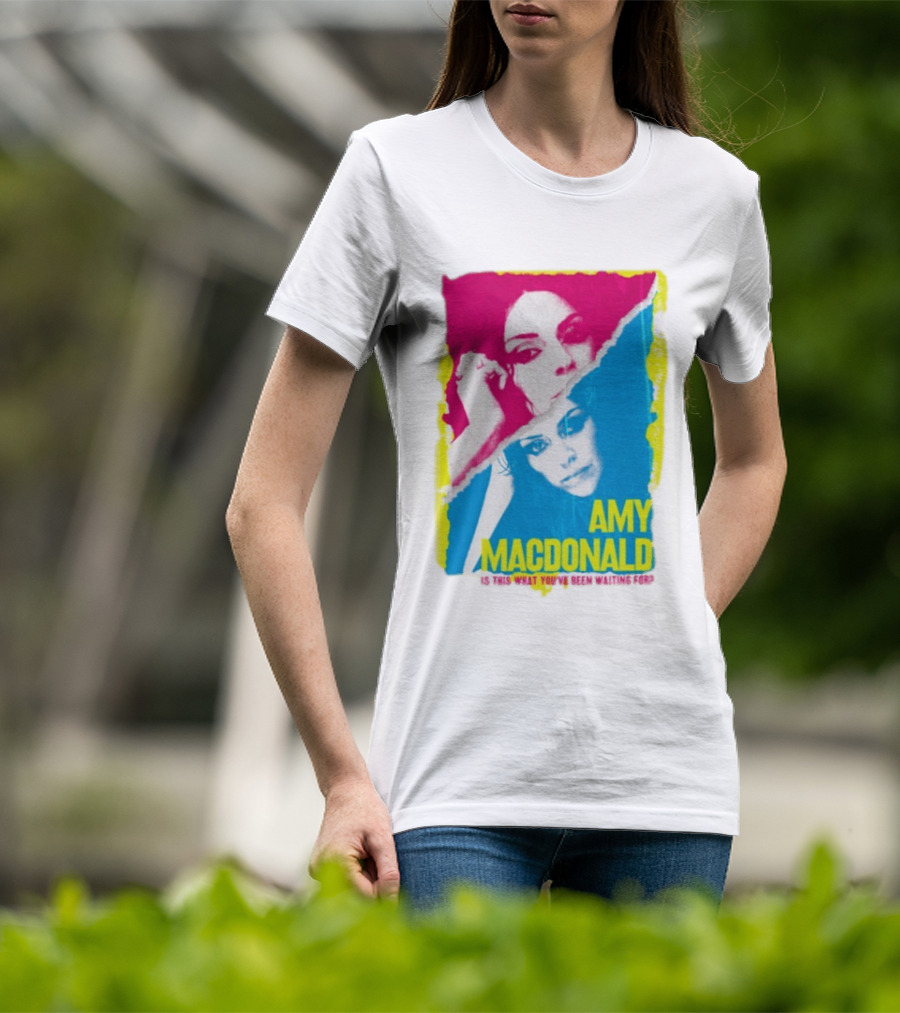 Amy Macdonald Is This What You've Been Waiting For Vintage Style Image T-Shirt