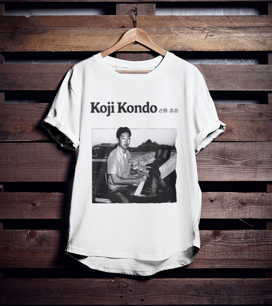 Koji Kondo I Can Hear Music Piano Masters T-Shirt