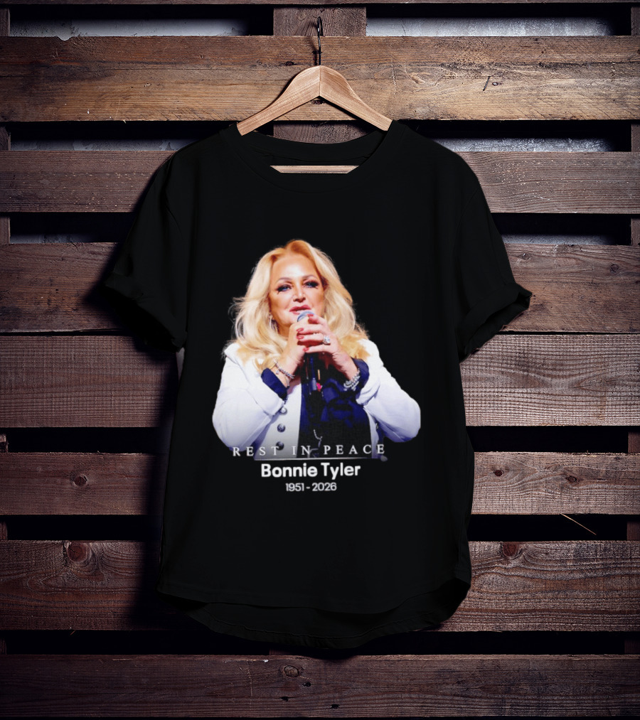 Rest In Peace Bonnie Tyler 1951 2026 T-Shirt