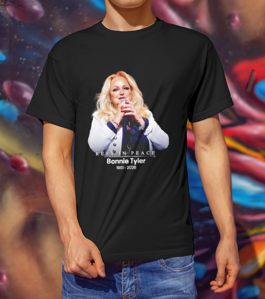 Rest In Peace Bonnie Tyler 1951 2026 T-Shirt