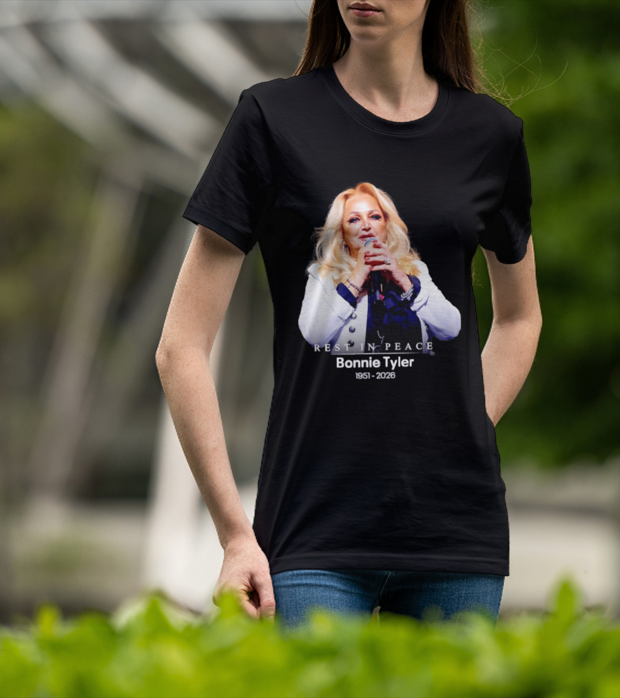 Rest In Peace Bonnie Tyler 1951 2026 T-Shirt