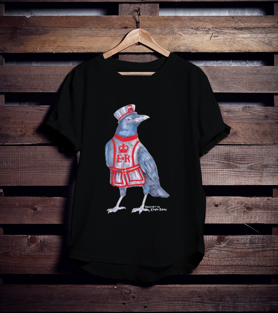 Rosaline The Raven ER Yeoman Warder Beefeater Uniform T-Shirt
