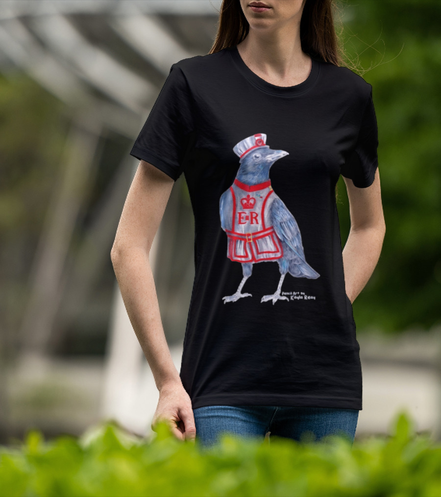 Rosaline The Raven ER Yeoman Warder Beefeater Uniform T-Shirt