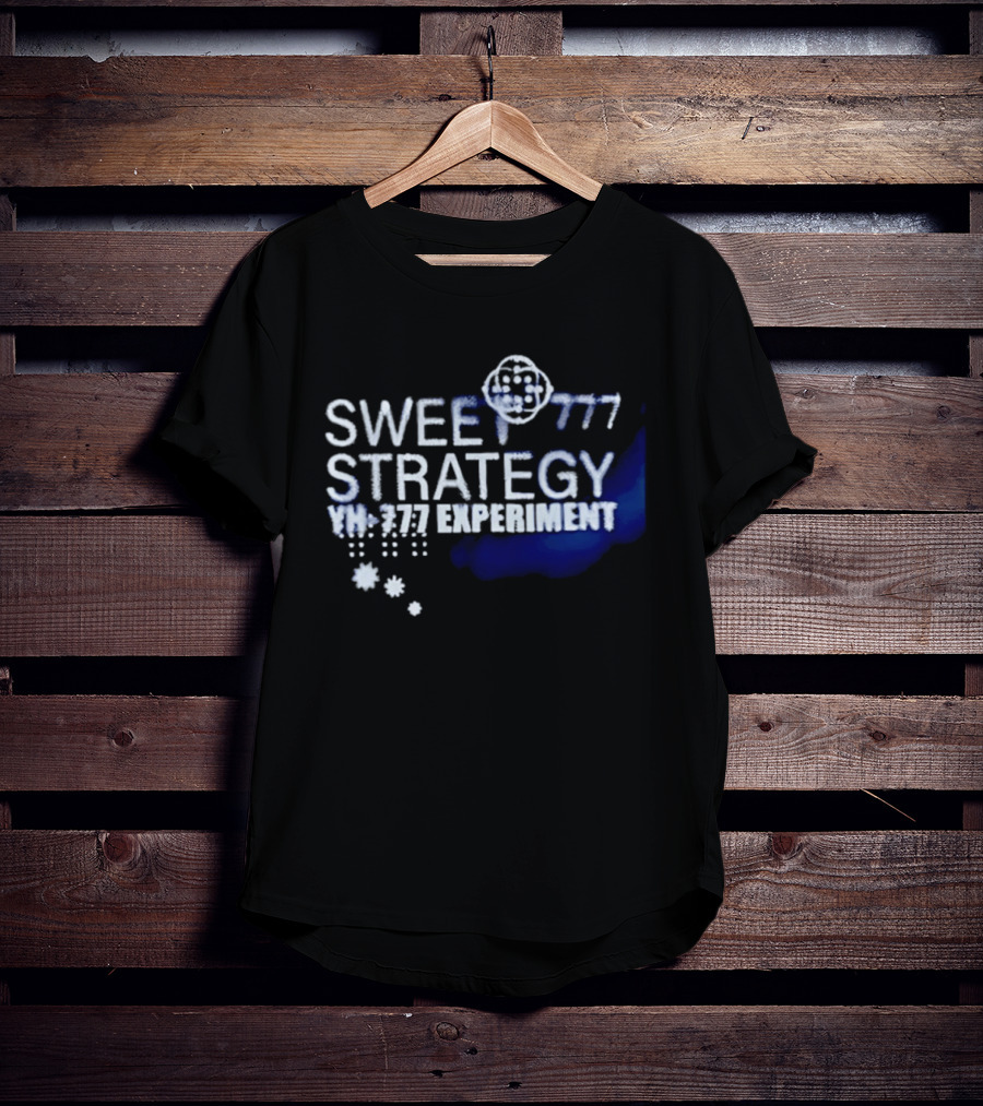 Sweet Strategy YH 777 Experiment Lucky Slots Concept T-Shirt