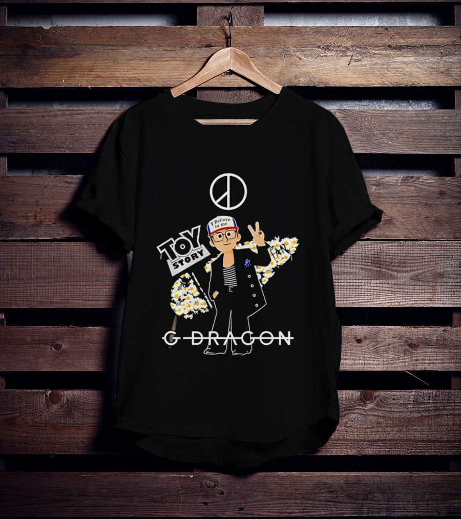 G Dragon Toy Story Peace Sign I Believe In Me T-Shirt