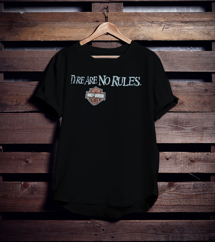 Harley Davidson There Are No Rules T-Shirt