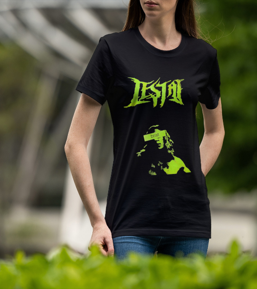 Lestat Brat Neon Green Interview With The Vampire Gothic T-Shirt