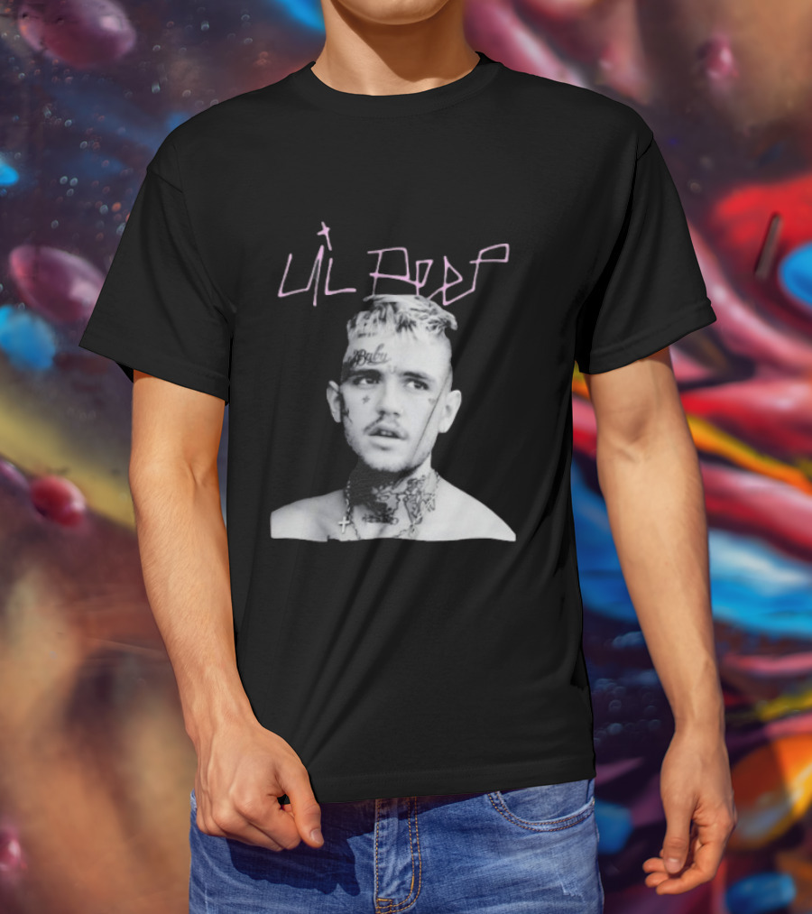 Lil Peep Gustav Elijah Åhr Emo Rap Tattoo T-Shirt