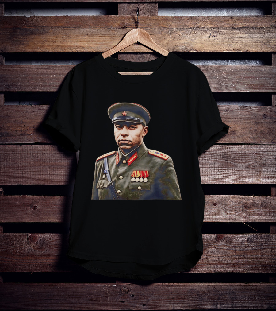 Mbappe Soviet Military Uniform Communist Leader General T-Shirt