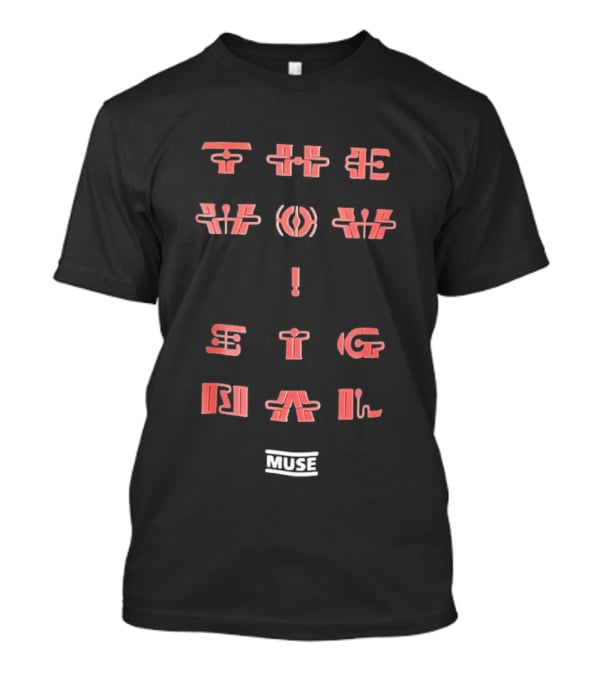 Muse Band Alternative Rock Music Cryptic T-Shirt