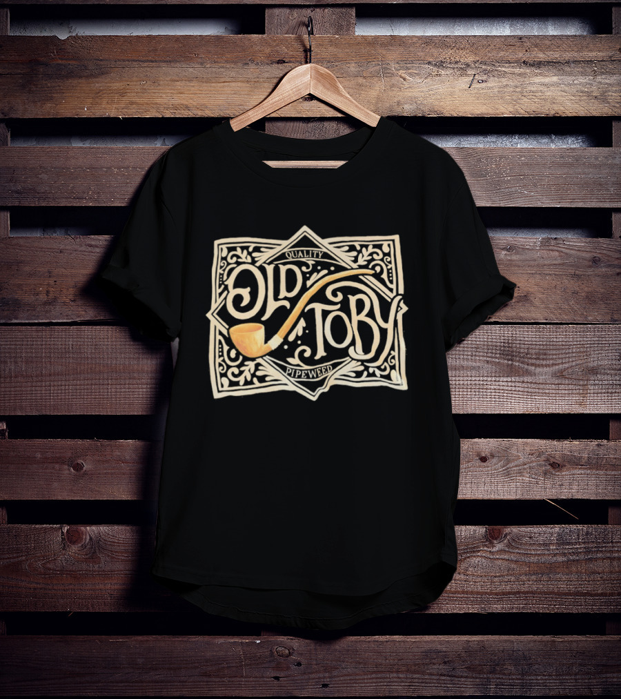 Old Toby Pipeweed Vintage Lord Of The Rings T-Shirt
