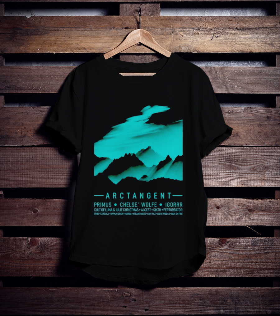 Arctangent Festival Mountains Lineup Primus Chelsea Wolfe Igorr Cult Of Luna Alcest Sikth T-Shirt