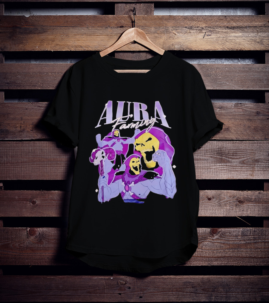 Aura Farming Skeletor Masters Of The Universe T-Shirt