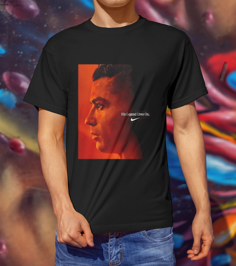Cristiano Ronaldo His Legend Lives On Nike T-Shirt