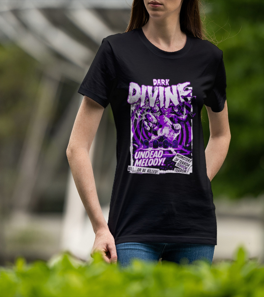 Dark Divine Undead Melody Monsters Of Terror Horror T-Shirt