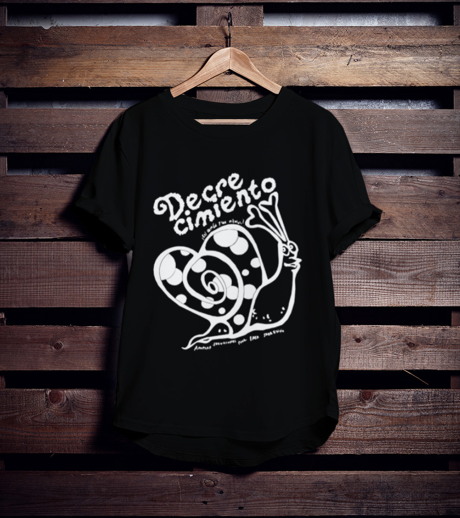Decrecimiento En Común Caracol Y Corazón Soluciones Para Sobrevivir T-Shirt