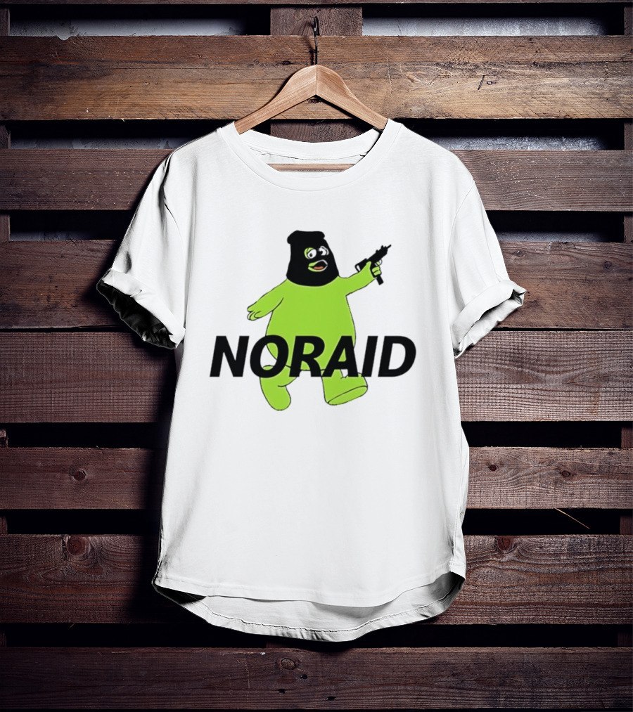Uncle O'Grimacey Noraid With Green Character And Weapon T-Shirt