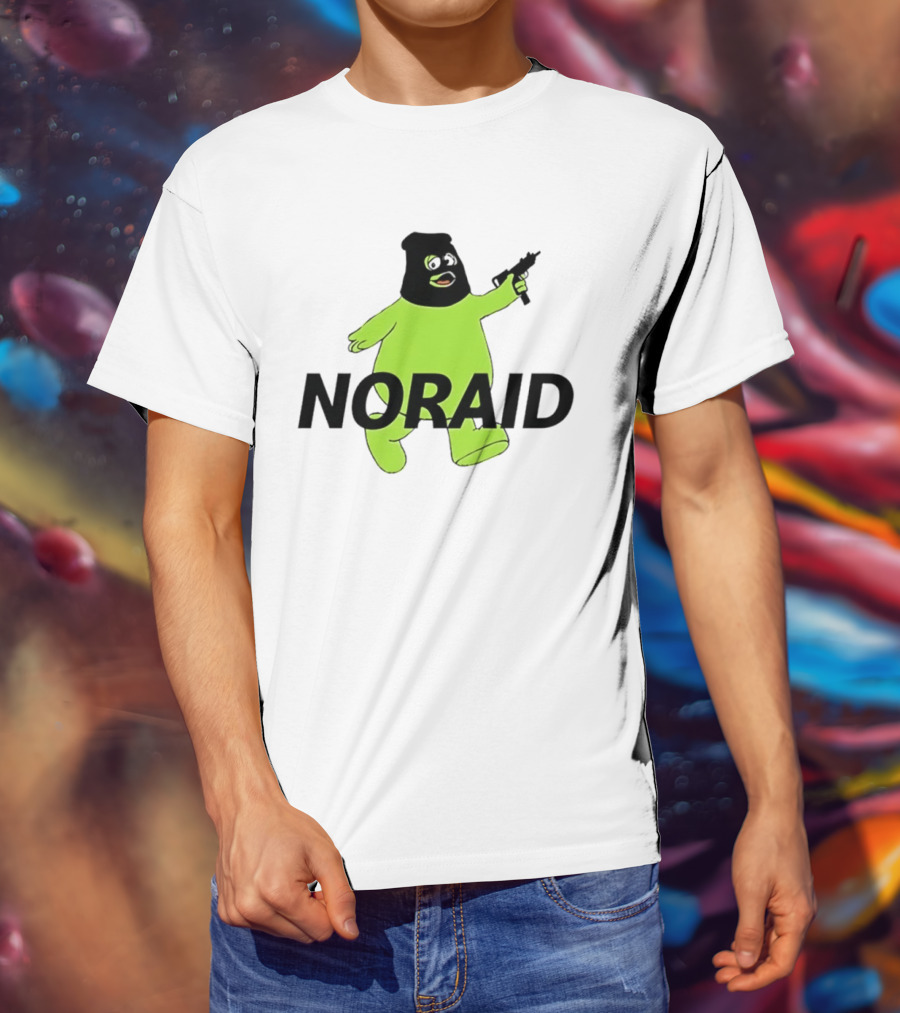 Uncle O'Grimacey Noraid With Green Character And Weapon T-Shirt