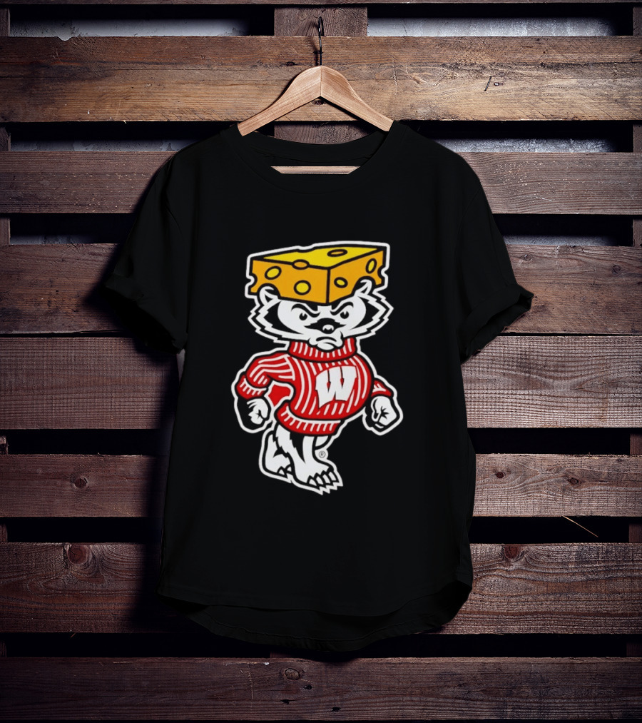 Wisconsin Badgers Bucky Cheesehead Lambeau Field 2026 T-Shirt