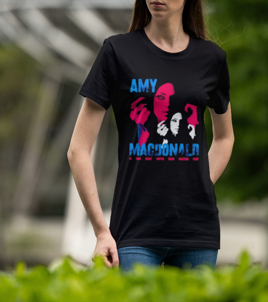Amy Macdonald Is This What You've Been Waiting For Face T-Shirt
