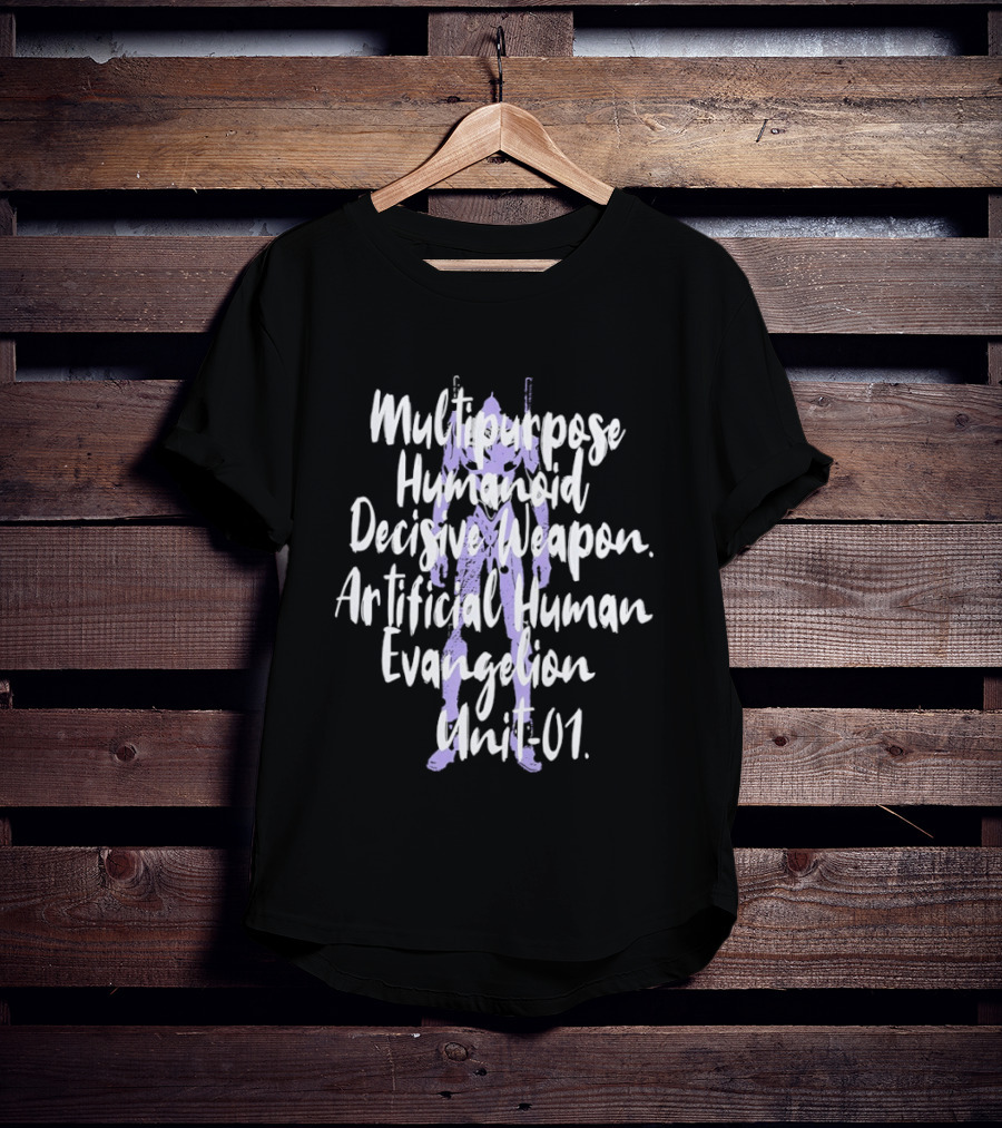 Evangelion Unit 01 Multipurpose Humanoid Decisive Weapon Artificial Human T-Shirt