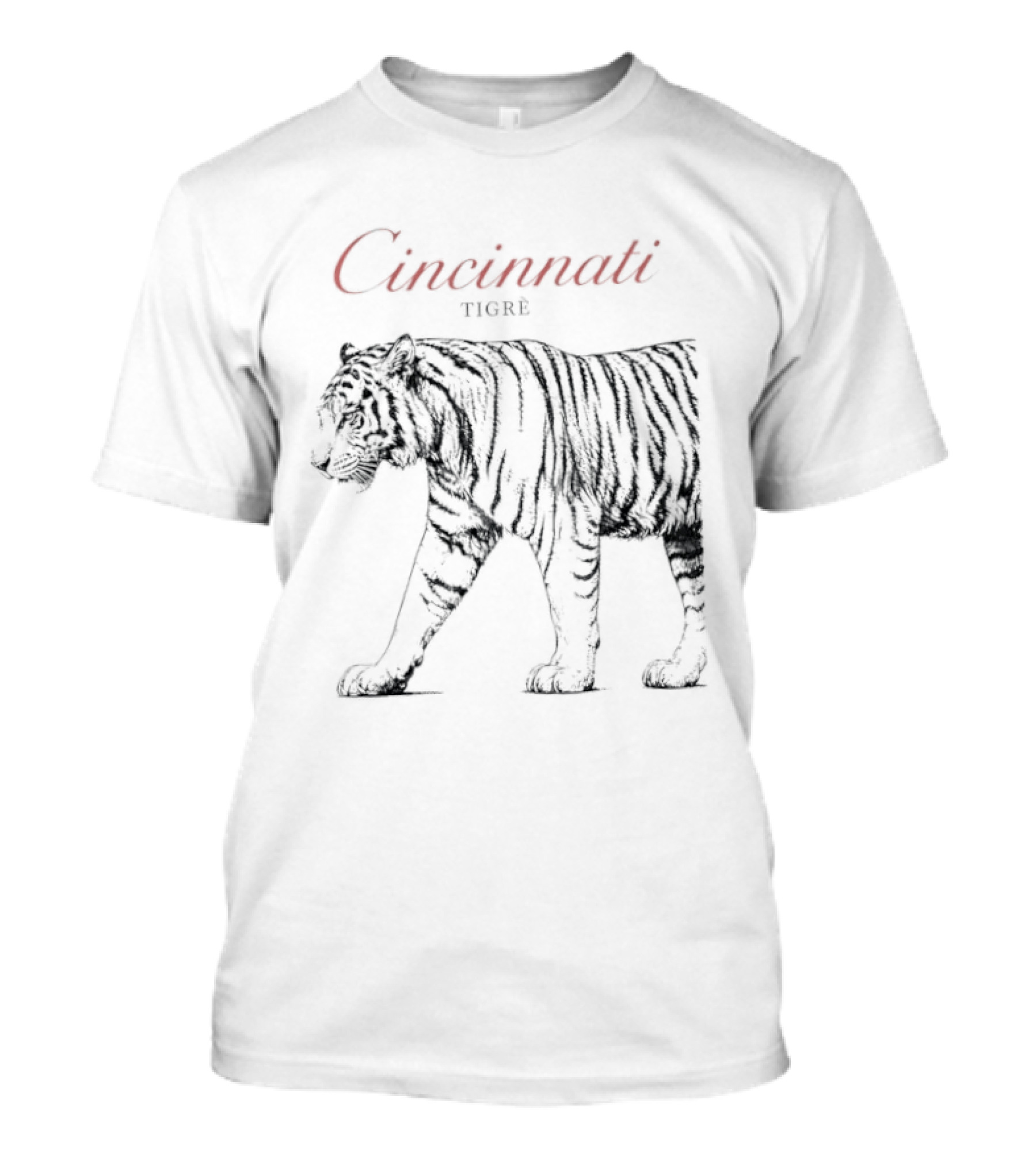 Cincinnati Tigre Cincinnati Bengals Football T-Shirt