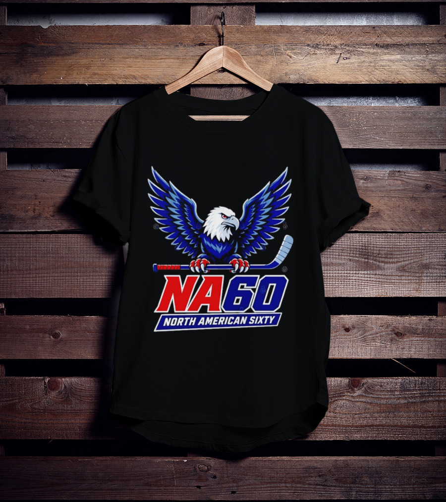 NA 60 North American Sixty Eagle Hockey T-Shirt