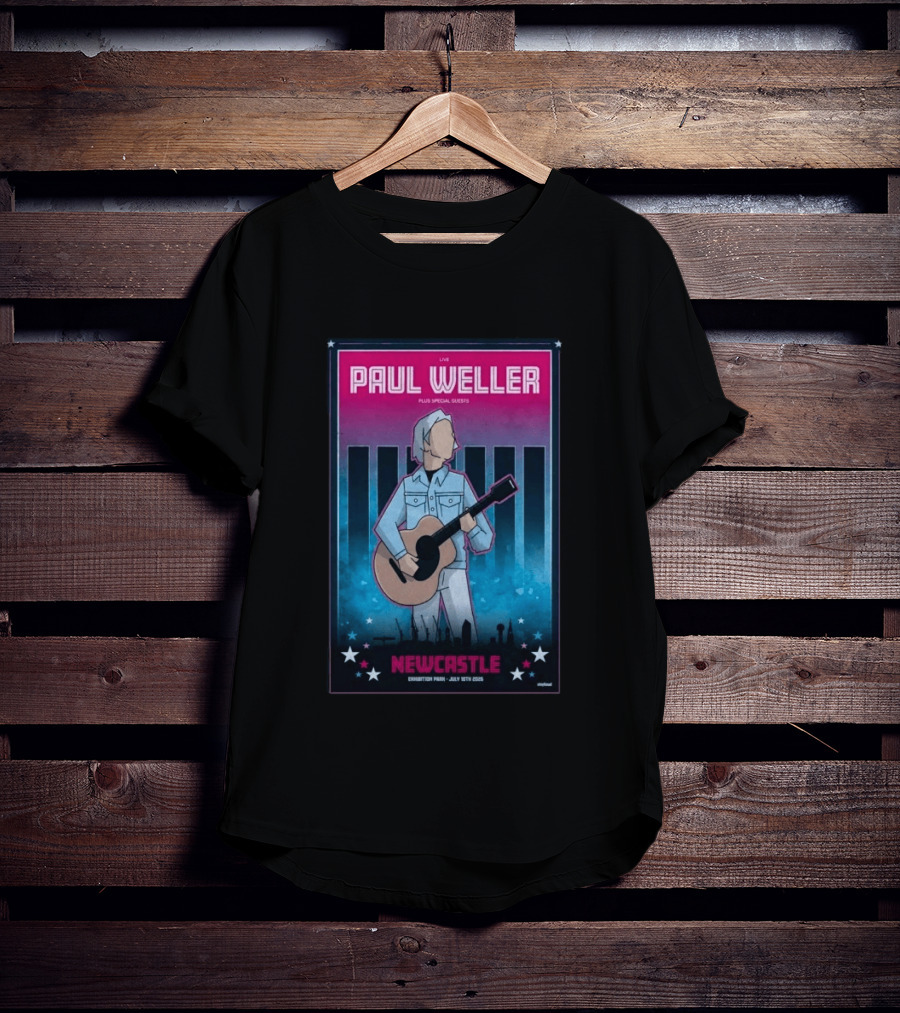 Paul Weller Live Newcastle Exhibition Park July 10 2026 Plus Special Guests T-Shirt