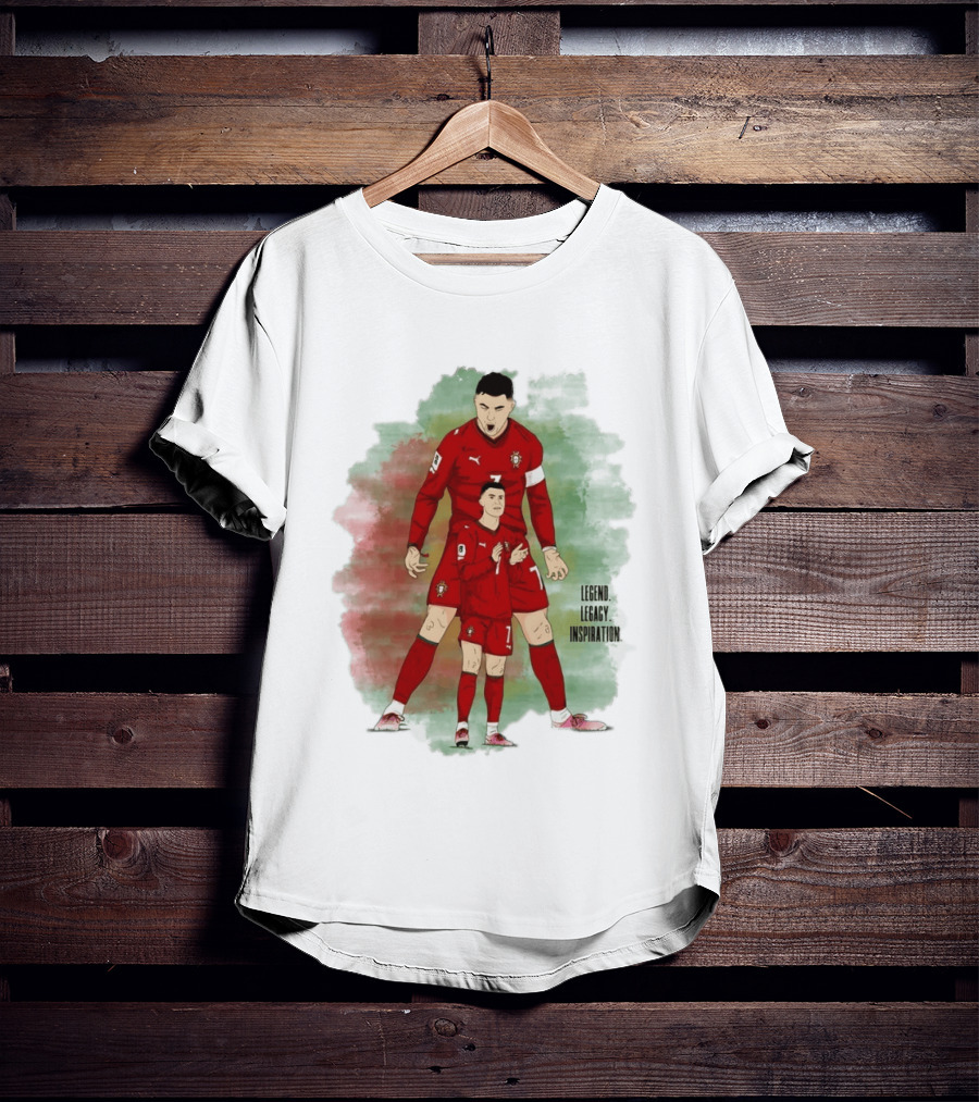 Portugal Cristiano Ronaldo 7 Legend Legacy T-Shirt
