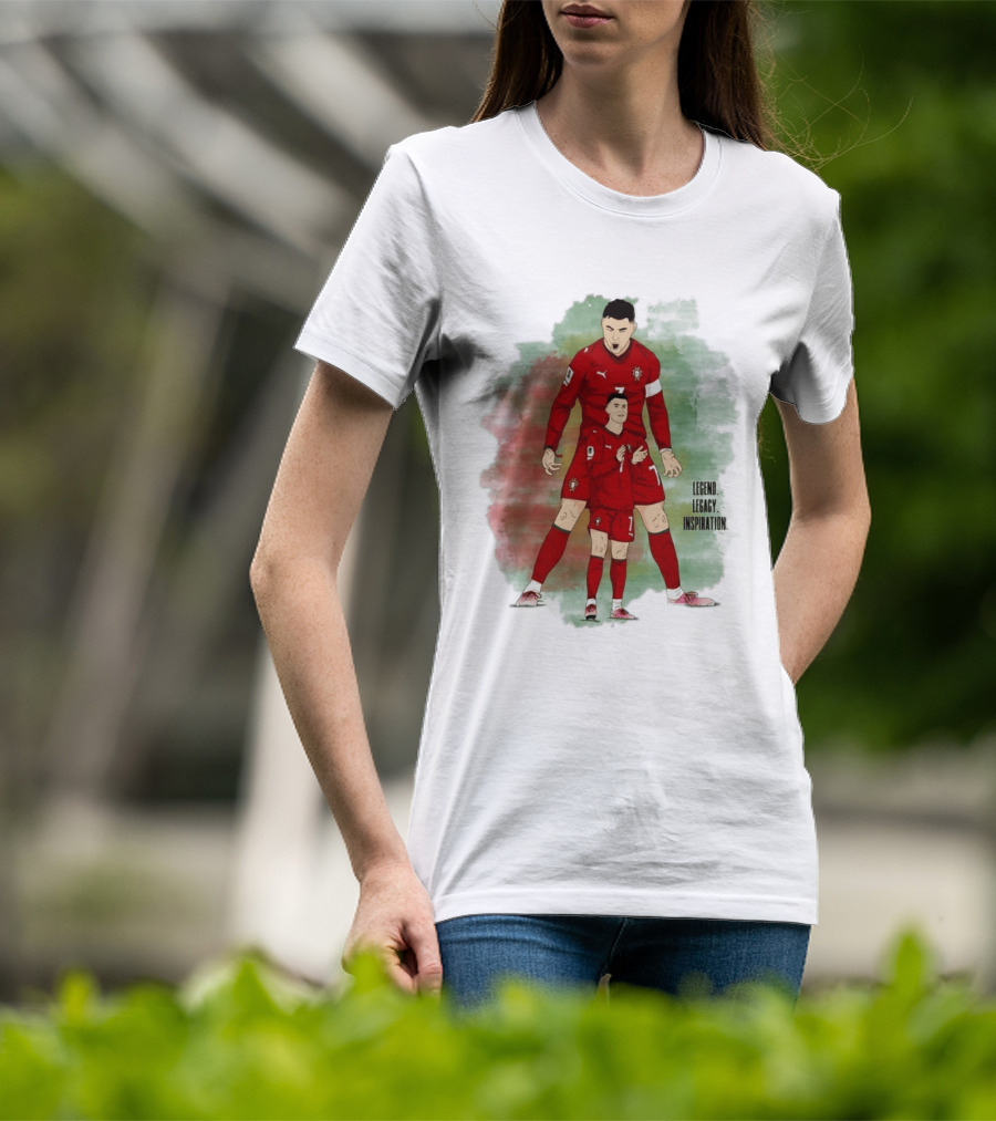 Portugal Cristiano Ronaldo 7 Legend Legacy T-Shirt