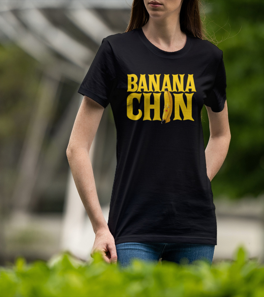 Banana Chin MMA Sandipantsmma Surreal Face T-Shirt