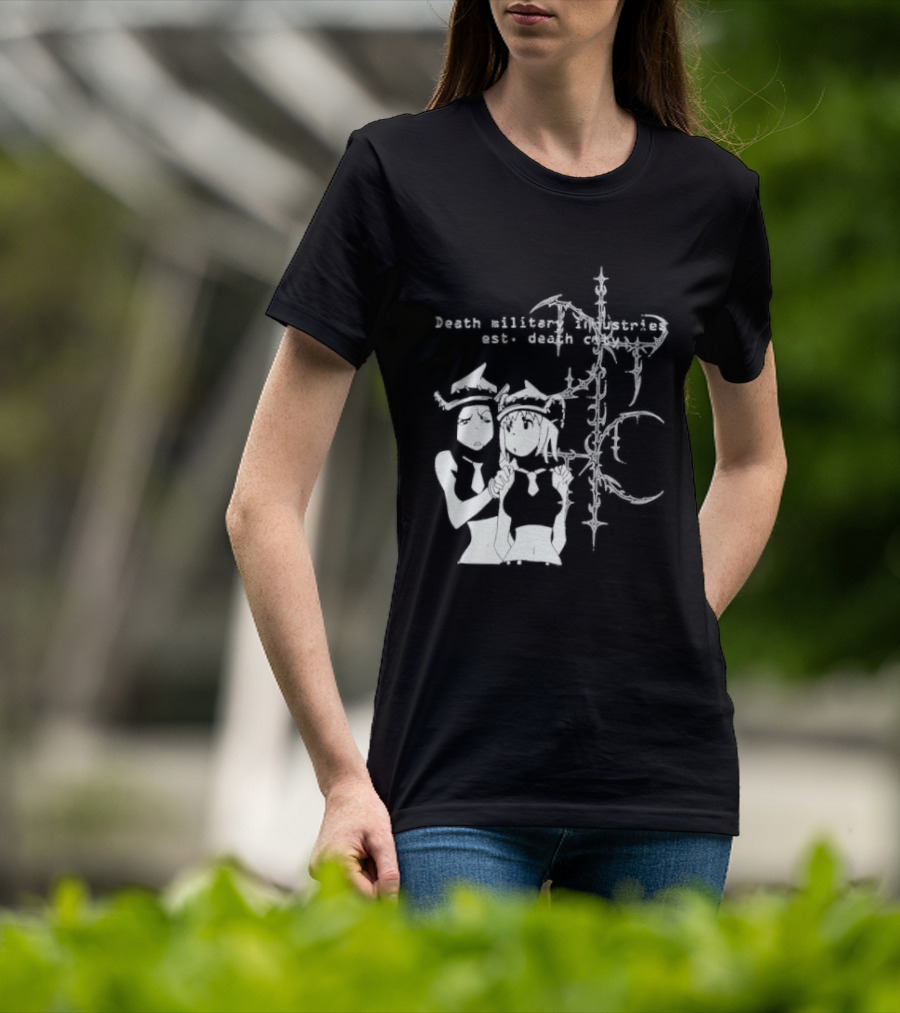 Death Military Industries Est Death City Anime Manga Cross T-Shirt