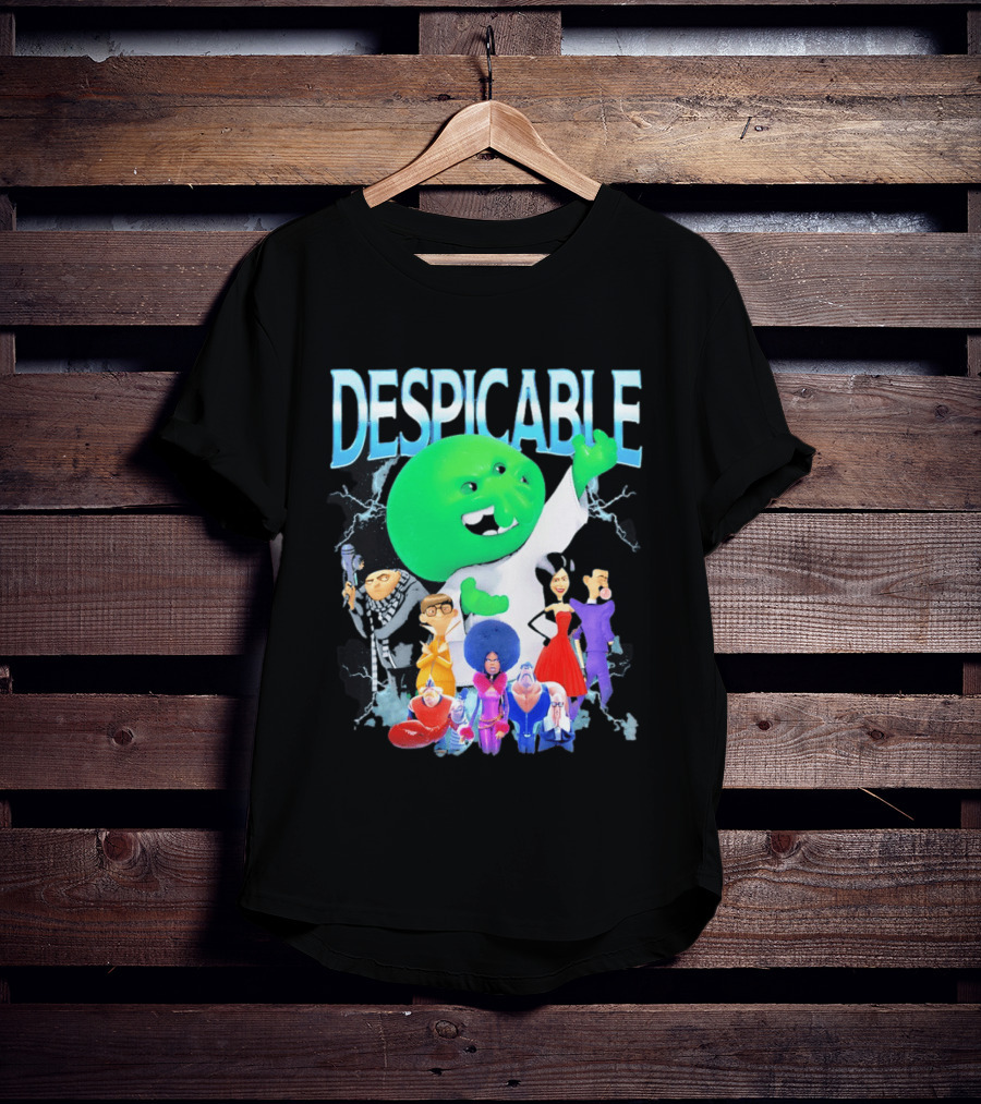 Despicable Me Featuring Gru Green Villain Group Villains T-Shirt