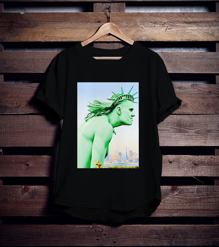 Erling Haaland Liberty Statue Meme T-Shirt