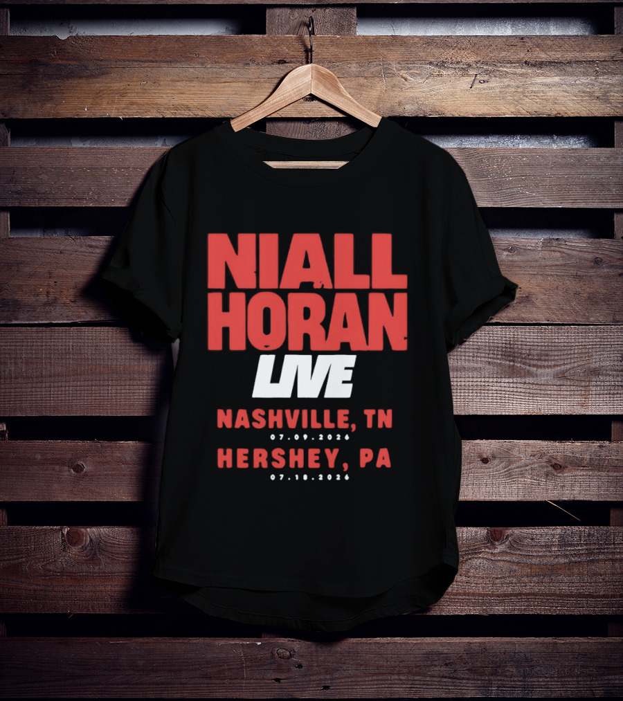 Niall Horan Live Nashville TN 07.09.2020 Hershey PA 07.10.2020 T-Shirt