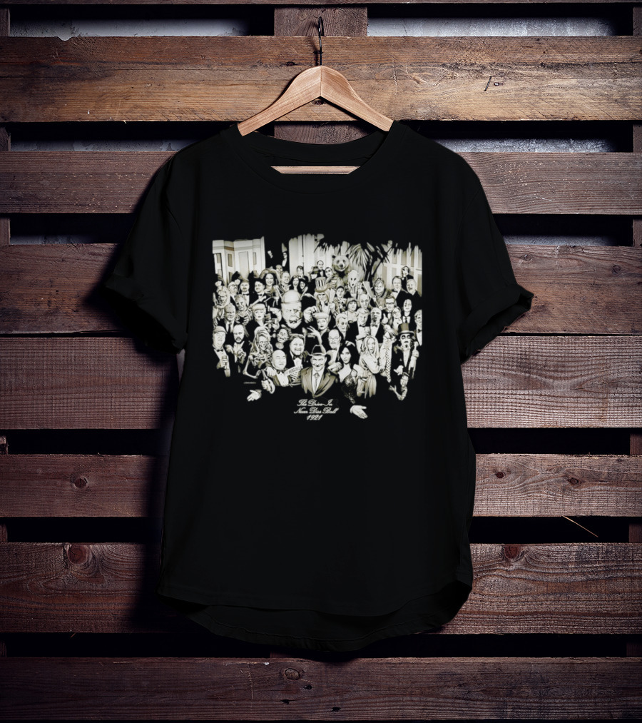 The Drive In Never Dies Ball 1921 Classic Horror Icons And Movie Legends T-Shirt