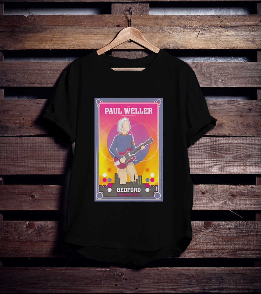 Paul Weller Live Plus Special Guests Bedford River Festival Summer Sessions 2023 T-Shirt